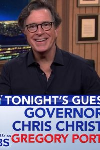 The Late Show with Stephen Colbert – S01E970 – Chris Christie/Gregory Porter