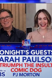 The Late Show with Stephen Colbert – S01E974 – Sarah Paulson/PJ Morton