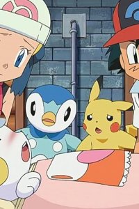 Poketto monsutâ – S11E41 – Pachirisu Has a Fever! Two People Taking Care!?