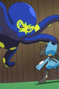 Pokémon – S23E39 – Satoshi VS Saitou! Overcome Octopus Hold!