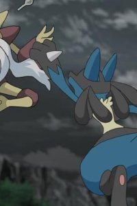 Poketto monsutâ – S24E36 – Lucarionite! Adventure on Mega Island!!
