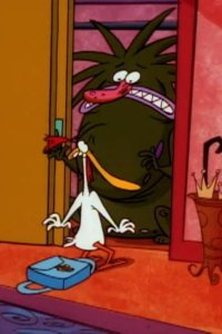 Cow and Chicken – S04E06 – Invisible Cow/Monster in the Closet
