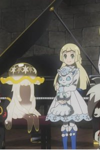 Pokémon – S25E21 – Mohn and Lilie, Snowfield Reunion