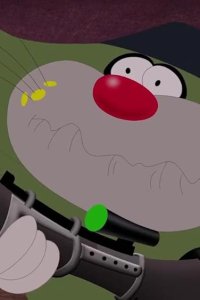 Oggy and the Cockroaches – S07E78 – Run for Shelter